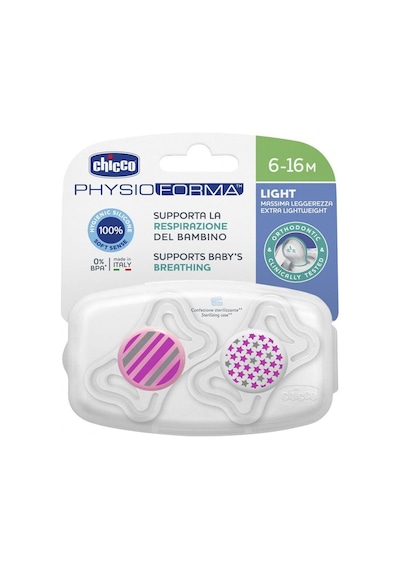 Chicco Physio Light Silikon Emzik 2'li 6 - 16 Ay