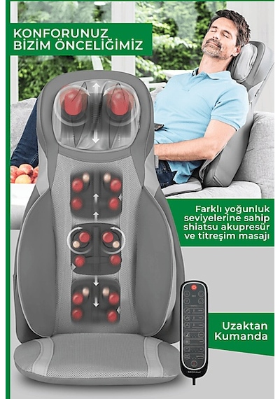Medısana 88926 Boyun Ovmalı Isıtmalı Masaj Minderi