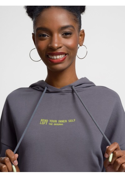Loft Loose Fit Kadın Sweatshirt Antrasit