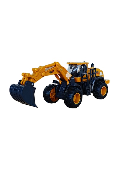 Oyuncak Ekskavatör Kepçe Oyuncak Iş Makinesi Sürtmeli 22 Cm.