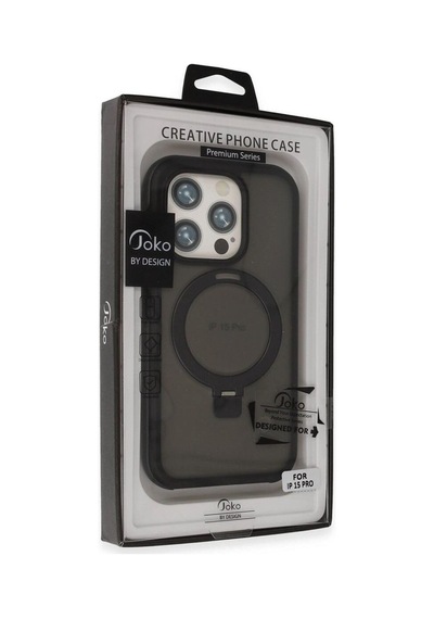 Joko Apple İphone 15 Pro Max Zorda Airbag Magsafe Standlı Kapak