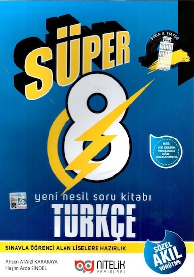 NİTELİK 8. Sınıf Yeni Nesil Süper Türkçe Soru Kitabı