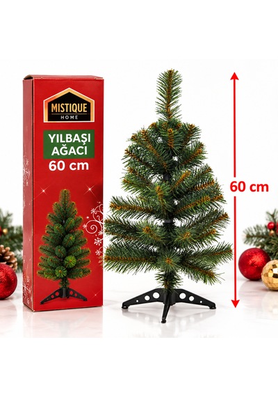 60 Cm Dekoratif Yapay Yılbaşı Çam Ağacı Mini Noel Ağacı