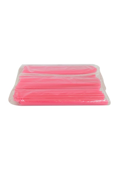 Lokman Avm Körüksüz Pipet Ayran Kola Meşrubat Pipeti 19 CM Kırmızı 150 Adet Paket