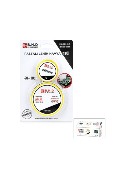 2'li Lehim Teli Ve Pasta Seti - 1.2 Mm Renksiz Renksiz