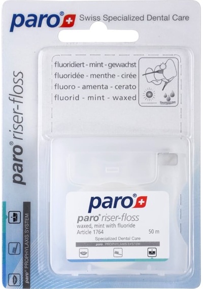 Paro 1764 Florürlü Mumlu Nane Aromalı Diş İpi 50 M