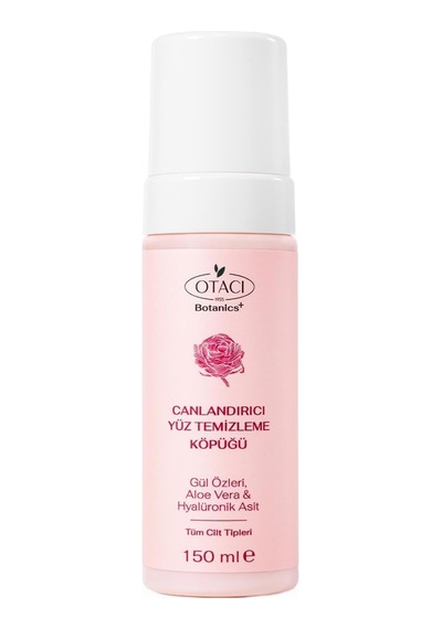 Tr Canlandırıcı Yüz Temizleme Köpüğü - Gül, Aloe Vera Ve Hyalüronik Asit