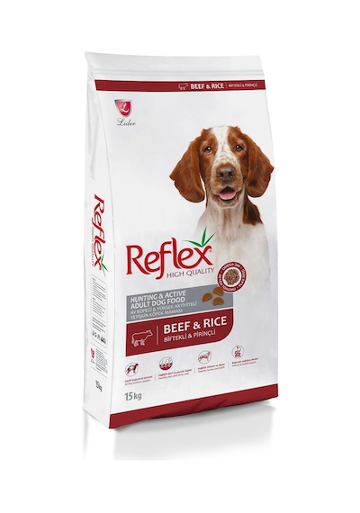 Reflex High Energy Biftekli Yetişkin Köpek Maması 15 KG