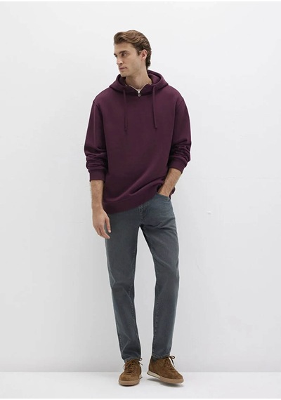 Mavi Loose Fit Bordo Erkek Sweatshirt M0s10473-70434 Bordo