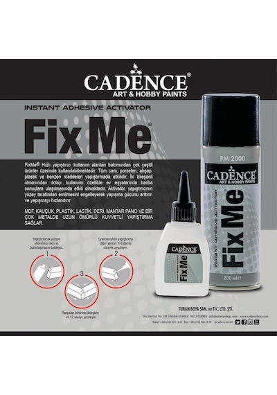 FİX ME HIZLI YAPIŞTIRICI 50+200 ML