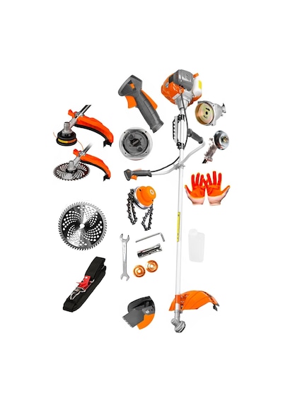 Stilmax Germany ST9920S5 Turbo Kömürsüz Yan Tip Tırpan Ot Biçme