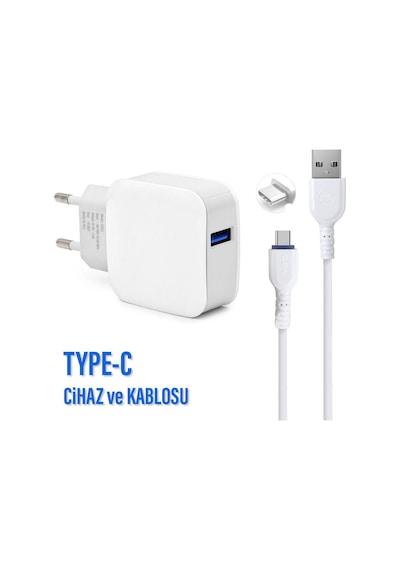 Subzero SG21 2.8 A Type-C Girişli Telefon Şarj Aleti Subzero SG21 2.8 A Type-C Girişli Telefon Şarj Aleti
