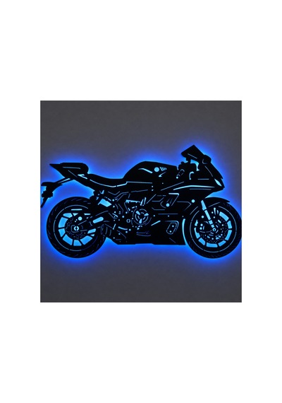 Lucenda Led Işıklı Motor Dekoratif Tablo Modern Spor Motosiklet Duvar Dekoru Gece Lambası Mavi - 874478148 Mavi Lucenda Led Işıklı Motor Dekoratif Tablo Modern Spor Motosiklet Duvar Dekoru Gece Lambası Mavi - 874478148 Mavi