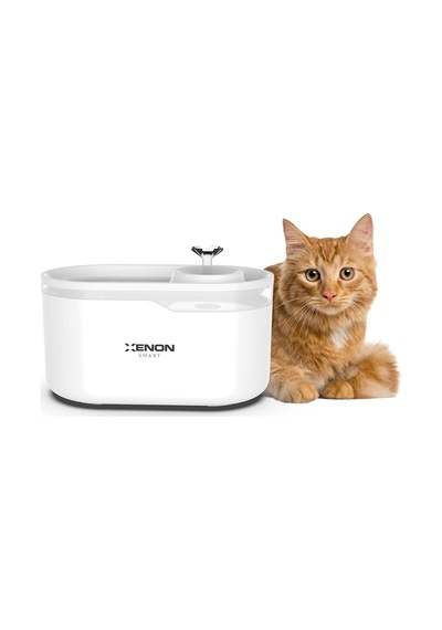 Akıllı Otomatik Kedi Köpek Mama Kabı Programlanabilir Besleme Kasesi Su Pınarı Sebili Ve Yedek Filtreler 3'lü Pet