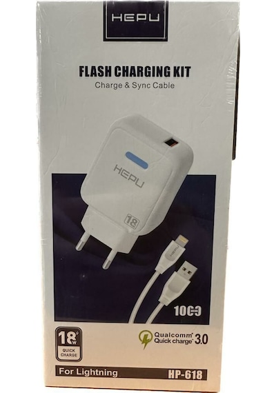 Hepu Hp-618 18 Watt Apple Uyumlu iPhone Şarj Seti