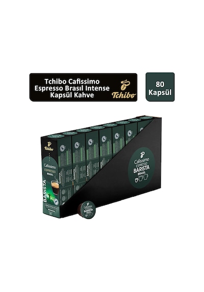 Tchibo Cafissimo Espresso Brasil Kapsül Kahve 8 x 10 Kapsül