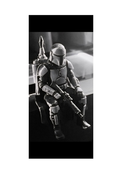 Oturan Sitting Boba Fett Figür Oturan Boba Figür 15 Cm Star Wars