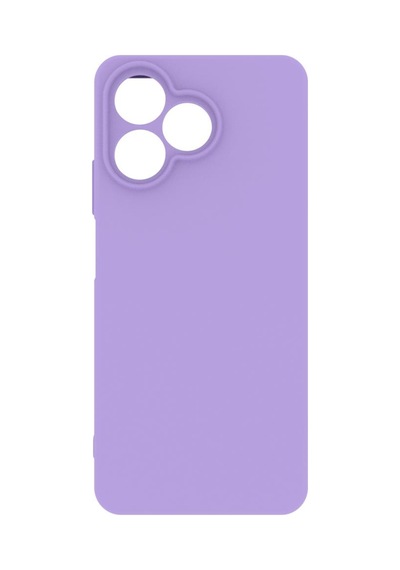 Realme Note 50 Kılıf Kamera Korumalı Silikon Rubber Arka Kapak Lila