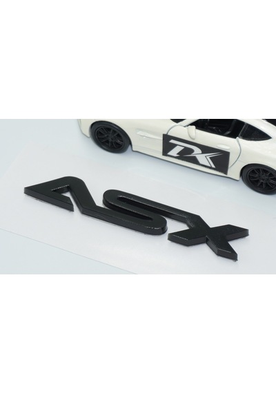 Dk Tuning Asx Bagaj Siyah Abs 3m 3d Yazı Logo Mitsubishi İle Uyum