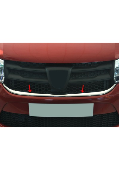 Dacia Sandero Krom Ön Panjur 1Prç 2013-2016 Arası P.Çelik