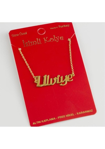 Ulviye İsimli Kolye Kişiye Özel 11