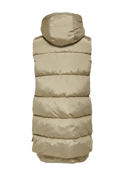 Only Kadın Şişme Kapüşonlu Yelek Onlnora Puffer Waistcoat - 15235033 Bej