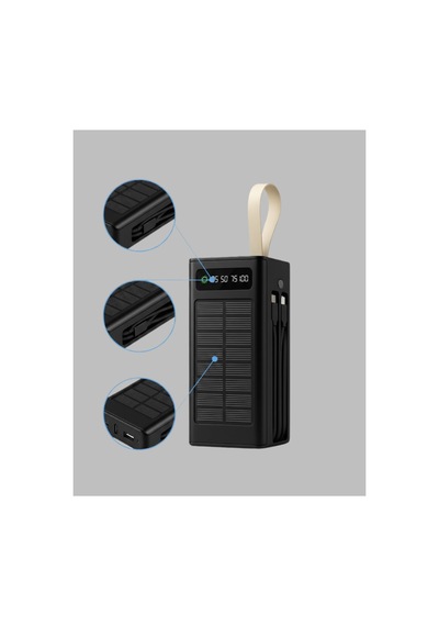 Kamp Ve Outdoor Kullanıma Uygun Güneş Panelli Powerbank Yeni Nesil Diğer 05257750