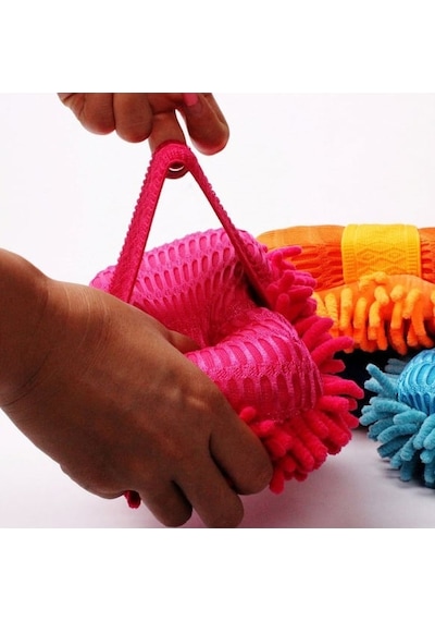 Araba Oto Yıkama Mikrofiber Süngeri Çift Taraflı Saçaklı Model 1 Adet Renk