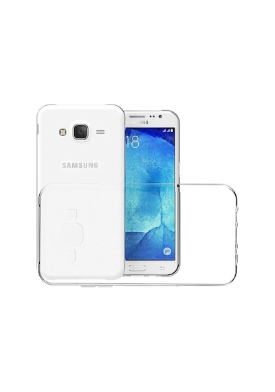 Newface Samsung Galaxy Uyumlu J7 Kılıf Lüx Şeffaf Silikon Çok Renkli