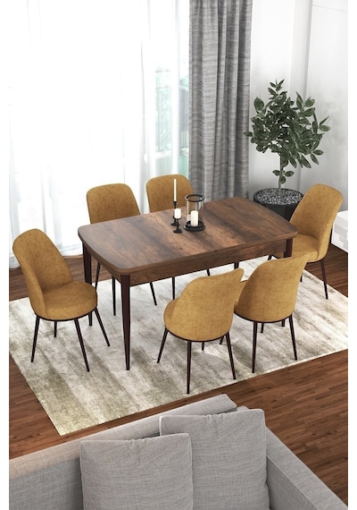 Canisa Concept Kor Serisi 70x114 Açılabilir Mutfak Masası Takımı Barok Desen Masa 6 Cappucino Sandalye Masa Barok Sandalyeler Cappuccıno Canisa Concept Kor Serisi 70x114 Açılabilir Mutfak Masası Takımı Barok Desen Masa 6 Cappucino Sandalye Masa Barok Sandalyeler Cappuccıno