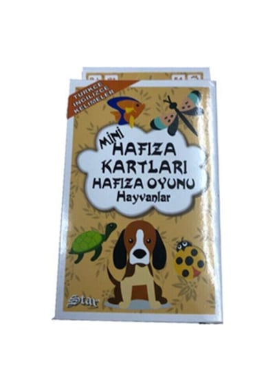Mini Hafıza Kartlar Hayvanlar Oyunu