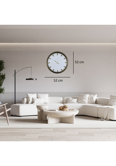 Eskitme Harmoney 52 X 52 Cm Duvar Saati