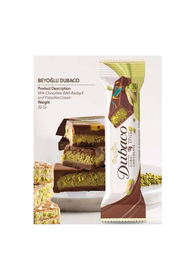 Dubaco Dubai Chocolate 35g X4
