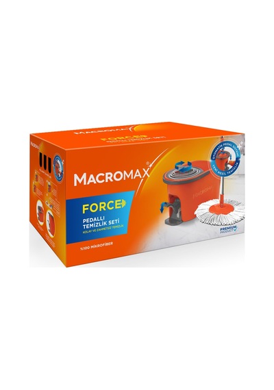 Macromax Force Pedallı Otomatik Temizlik Seti 4 Adet 44208654