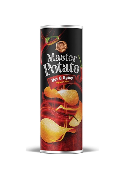 5 Adet Master Potato Acılı & Baharatlı Cips 160 G