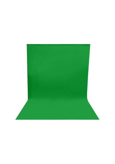 Chromakey- Green Screen- Greenbox- Yeşil Fon Perde 3 X 6 M
