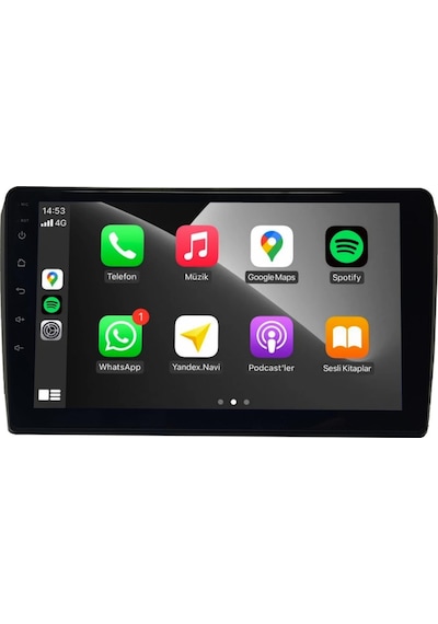 Oskodi Audi A3 Android Carplay Multimedya 2005-2012 6gb Ram + 128gb Hafıza