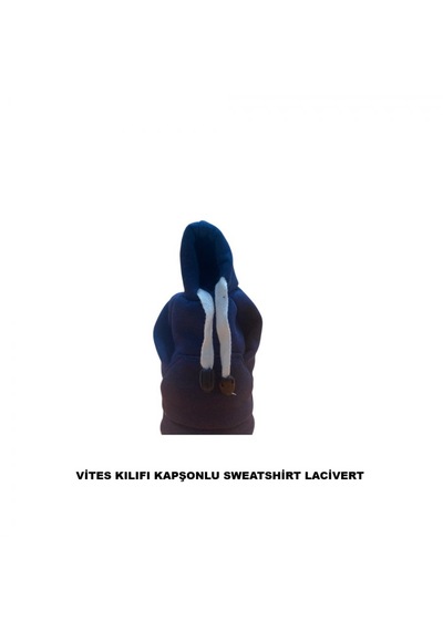 Vites Kılıfı Kapşonlu Sweatshirt Lacivert
