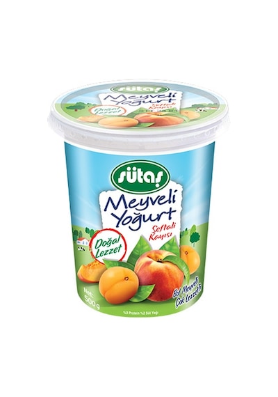 Şeftali Ve Kayısılı Yoğurt 500 G