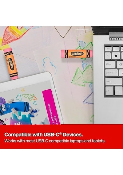 Sandisk Crayola 256gb Sdczıc-256g-g46o Usb-c 3.2 Gen1 Type-c Flash Bellek Mango Tango