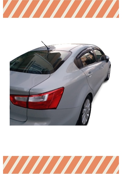 Kıa Rio Sedan 2011-2017 Modellerine Özel 4'lü Mügen Tip Cam Rüzgarlığı