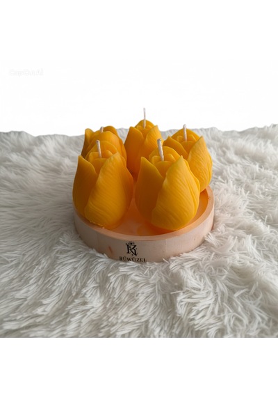 Rüwüzel Turuncu Lale Soya Wax Serisi