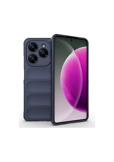 Tecno Spark 20 Pro 4g Kılıf Esnek Tpu Oyuklu Arka Yüzey Tasarımlı Zore Etnik Silikon Kapak Çok Renkli