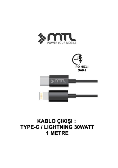 Araç Şarj Aleti Çakmaklık 38w Lightning Type-c + Usb Çift Portlu - Qualcomm Qc 4.0 Desteği Mt-a1834