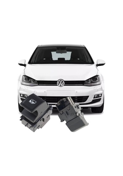Golf 7 2013-2016 Model Arası Uyumlu Ön Sağ Yolcu Tarafı Tekli Cam Açma Düğmesi