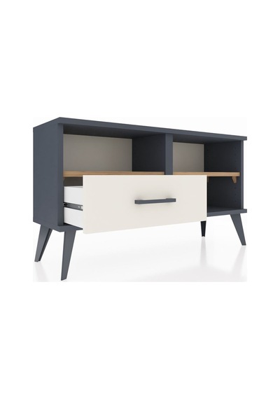 Arges Şifonyer 2 Raflı Tek Çekmeceli 88x30x48 Antrasit-çam/aytaşı Çam/aytaşı Arges Şifonyer 2 Raflı Tek Çekmeceli 88x30x48 Antrasit-çam/aytaşı Çam/aytaşı