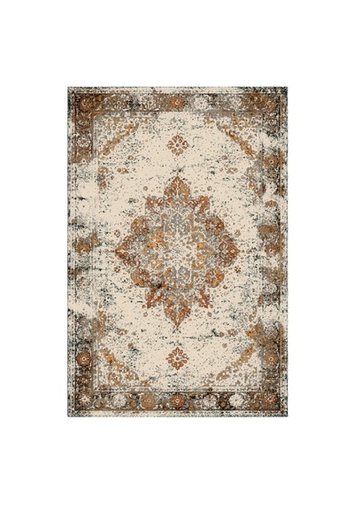 Kartela Halı Melo Halı Jüt Taban Dokuma Halı Bej - 180 X 270 Cm