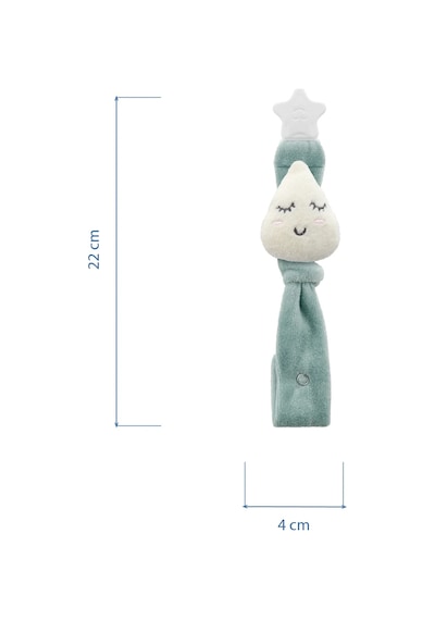 Babyjem Emzik Askısı Damla Desen Yeşil