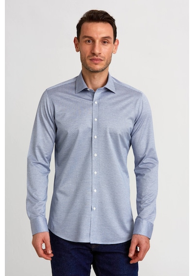 Bisse Platinium Regular Fit Mavi Erkek Gömlek Pltg017 D39 Lacivert