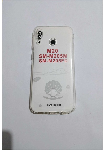 Samsung Uyumlu  M20 Şeffaf Silikon Kılıf Modeli
